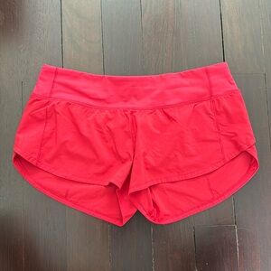 Lululemon speed shorts